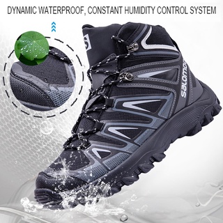 Zapatos de senderismo zapatillas de deporte para hombres mujeres zapatos de Trekking transpirable impermeable salomón zapatos deportivos calzado para regalo tamaño 39-48 (Q-2006) (4)