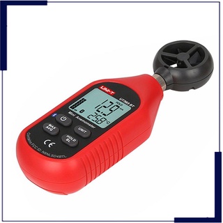 Ut363bt Mini anemómetro Digital Mini Instrumento De medición De velocidad De viento inalámbrico con pantalla Lcd Ienv App anemómetro (4)