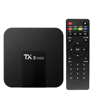 【Oficial envío】 TX3mini Con pantalla DigitalTV BOX Set Top Box S905W DobleWIFI Caja de TV con Bluetooth