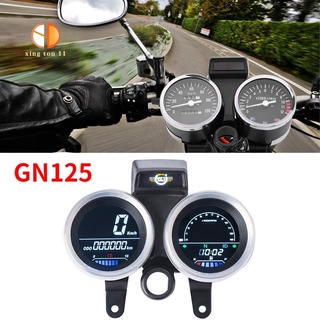 Digital medidor de montaje para Suzuki GN 125 velocímetro odómetro medidor de engranaje indicador de motocicleta medidor instrumento