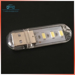 [thrivingshop] LED USB linterna USB luz de ordenador 5V carga tesoro luz de noche
