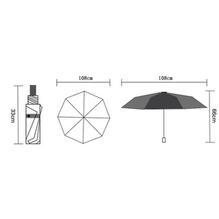 Paraguas plegable doble propósito regalo paraguas paraguas sol paraguas (9)