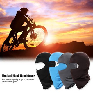 Accesorios de bicicleta al aire libre de la motocicleta máscara de cara completa protección UV parabrisas cabeza bufandas