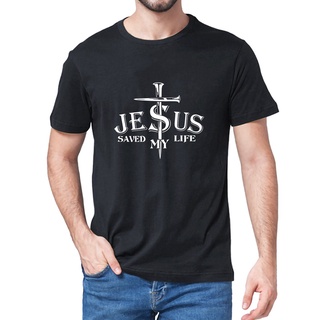 2021 nuevo jesús salvó mi vida cruz impresión juan 3:16 jesús señor de los señores cruz cristiana fe de los hombres algodón novedad camiseta mujer camiseta