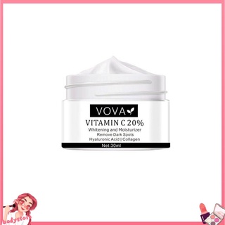 Nuevo❤ Crema Facial vitamina C 20% eliminar manchas oscuras crema Facial reparación Fade Freckls (7)