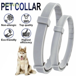 xianke collar de cachorro retráctil accesorios repelente de pulgas perro perro gato collar lindo impermeable gato para gato perro mascota productos ajustable pulgas collar (1)