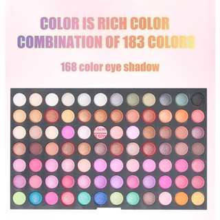 【Ready Stock】183 Colors Cosmetic Powder Eyeshadow Eye Shadow Makeup shimmer Set Matts