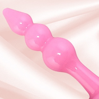 6 piezas mujeres hombres silicona Anal cuentas Butt Plug adulto juguete sexual masajeador de próstata