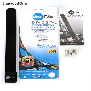 [thewoodone] hdtv free tv stick antena digital para interiores, antena digital, antena de tv por cable. (4)