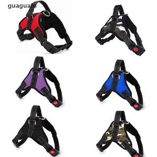Guaguafu Pet Adjustable Dog Harness Vest Collar Walk Out Hand Strap Dogs Supplies New MX