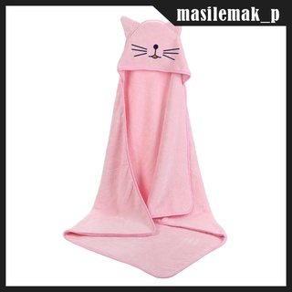 Baby Hooded Towel Cartoon Design Bathrobe Essentials Animal Shape Soft Bath Infant Towels Blanket for Toddler Newborn