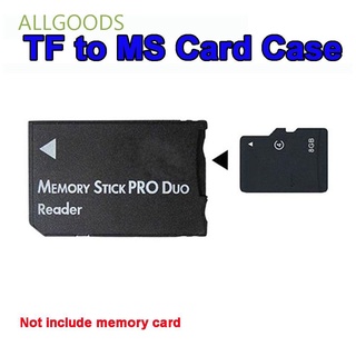 Allgoods Psp 1000/2000 Adaptador De tarjeta Sd De almacenamiento Pro Duo funda Tf Para Ms/Multicolor
