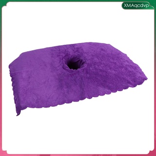 [xmaqcdvp] Cotton Massage Table Face Hole Towel Beauty Bed Breathing Space Cover Breathing Space Cover
