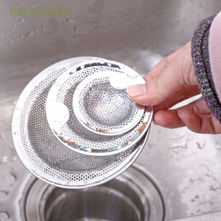 randolph filtro tapón de residuos de acero inoxidable coladores de drenaje anti-bloqueo baño cocina herramientas de cocina colador utensilios de cocina fregadero de agua