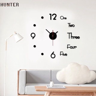 Reloj De Pared Moderno 3D hunter1