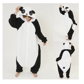 Pijamas de Animal adulto blanco Kongfu Panda Onesie Kigurumi Cosplay