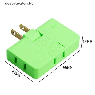 desertwatersky convertidor de enchufe giratorio de 180 grados de extensión multi enchufe adaptador de salida dws (4)