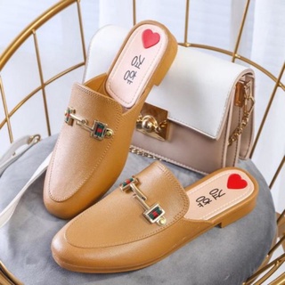Elegante tacones bajos importados sandalias de mujer 2.5CM - JSHW1010