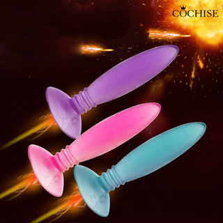Cochise forma de bala Mini silicona Anal Butt Plug Unisex adulto juego sexual juguete de succión