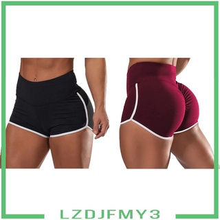 [precio actividad] lady pantalones cortos deportivos entrenamiento cintura alta butt lifting