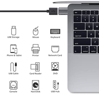 Qj adaptador Usb tipo C Famale para MacBook Pro2019 MacBook Air 2020 iPad Pro 2020