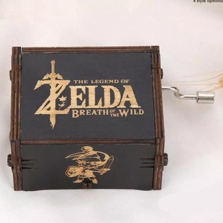 Lalaland Frozen Zelda caja de música de madera Vintage caja de música - Lalaland