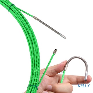kell 5/10/15/20/25m extractor de cable de alambre eléctrico de cinta de pescado cable extractor de alambre dispositivo de construcción electricista herramientas de mano