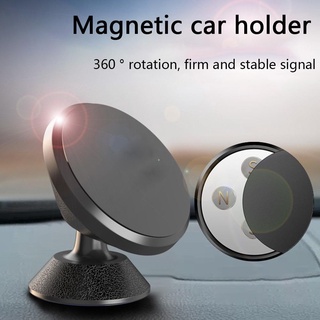Car Phone Holder Leather Magnetic Navigation Phone Holder G4Q3