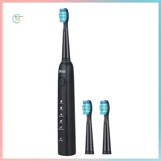 prometion seago sg-949 cepillo de dientes eléctrico usb recargable smart temporizador sonic cepillo de dientes con 5 modos opcionales masajeador de cuidado dental