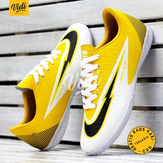 Nike Mercurial Vapor 13 Academy negro blanco oro IC Futsal zapatos (3)