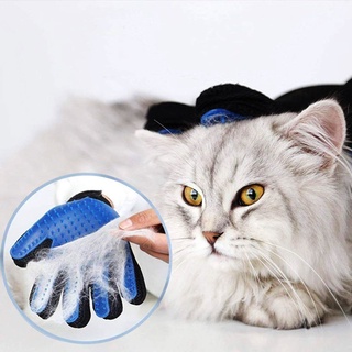 andfindgi.mx Silicone Pet Dog Cat Massage Gloves Grooming Cleaning Hair Removal Brush Comb