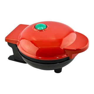 Wafflera Mini Roja 350 W Antiadherente Acero Inoxidable (1)