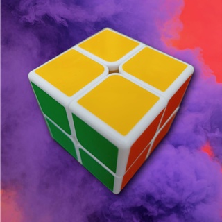 Cubo Rubik 2x2 base blanca