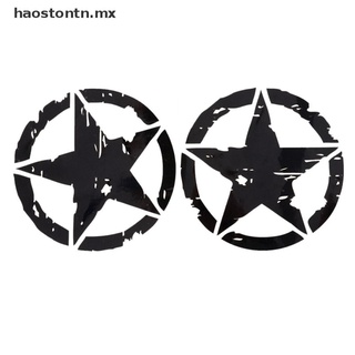 【haostontn】 15cm*15cm ARMY Star Graphic Decals Motorcycle Car Stickers Vinyl Car-styling [MX]
