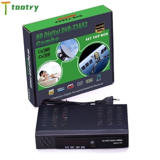 t DVB-T2+S2 COMBO DVB-T2&amp;amp;amp;DVB-S2 HDTV set-top box for Malaysia Singapore/ tootry