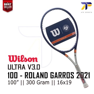 Raqueta de tenis wilson Ultra 100 Roland Garros RG 2021 21 300 gramos