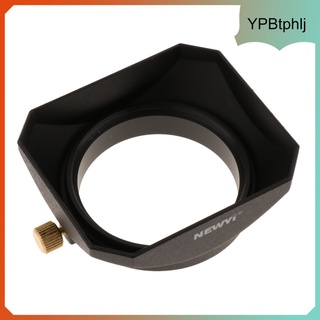 49mm Camera Lens Hood Shade Square, for Wide Angle Standard Telephoto Lenses, Reduce Excess Sunlight, Anti-scratch
