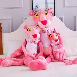 cod 60cm genuino rosa pantera superficie leopardo rosa pantera peluche muñeca juguetes de peluche regalo de navidad popular