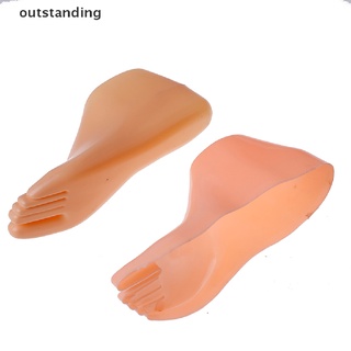 excepcional 1 par de pies femeninos maniquí modelo para pie tanga estilo sandalia zapato calcetín mostrar productos populares