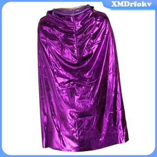 [rfokv] capa resplandeciente con capucha capa para niños disfraz de baile disfraz capa de navidad disfraz vestido (9)