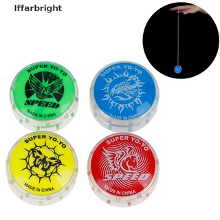 [Iffarbright] 1Pc Magic YoYo ball toys for kids colorful plastic yo-yo toy party gift .