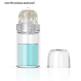Northvotescastcool 20 Pin Micro Needle Titanium Tips Derma Needle Skin Care Anti Aging Bottl NVCC