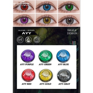 EYESHARE 2pcs/Pair Cosplay Anime Eyes Lenses Contact Lenses for Eyes Colored Lenses for Eye