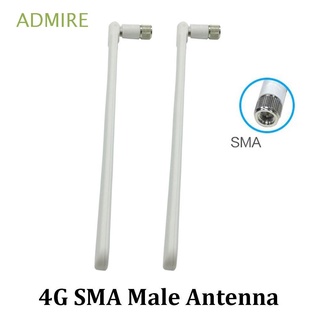 ADMIRE 2pcs Profesional Antena Wifi Estable Router antena 3G 4G LTE Universal External Huawei modem Router Plegable 5dBi Conector SMA