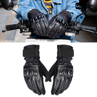 Guantes de ciclismo/motocicletas/guantes de carreras de motocicletas/invierno/invierno/con cáscara dura/imperme