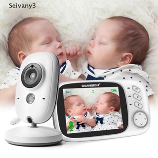 [sei3] vb603 video baby monitor 2.4g inalámbrico con lcd de 3,2 pulgadas 2 vías audio talk mx33