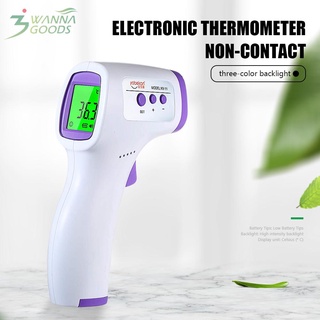 Termómetro electrónico de medición de temperatura de frente infrarrojo sin contacto
