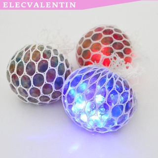 Bolas de exprimir suaves bolas de luz para adultos niños Anti-ansiedad sensorial juguete regalo