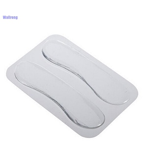 Wallrong> 1 par de almohadillas de Gel de silicona para talón/Protector de pie/cuidado de los pies/plantillas de inserción de zapatos