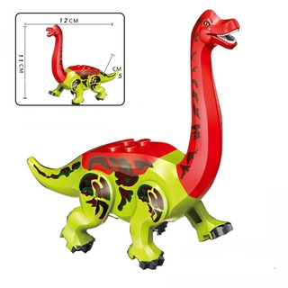 jurassic dinosaurio world park carnotaurus & velociraptor interbreed t-rex películas dinosaurios bloques juguetes educativos (6)